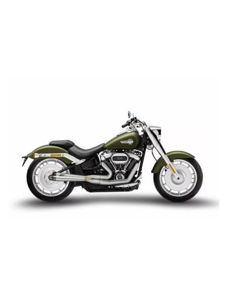 Zard Exhaust 2-1 Short Cone Softail M8 18–20 Euro 4 (stainless steel)