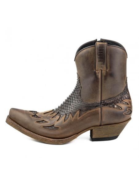 ANKLE BOOT DENIM MAYURA 012 CRAZY OLD SADALE / PITON TESTA MATE