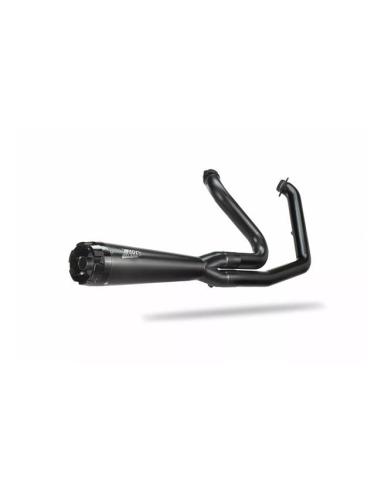 Escape Zard 2-1 Short Cone Softail M8 18–20 Euro 4 (preto)