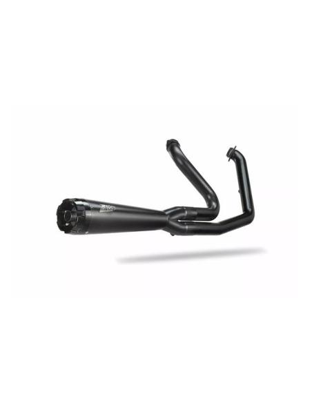 Escape Zard 2-1 Short Cone Softail M8 18–20 Euro 4 (preto)