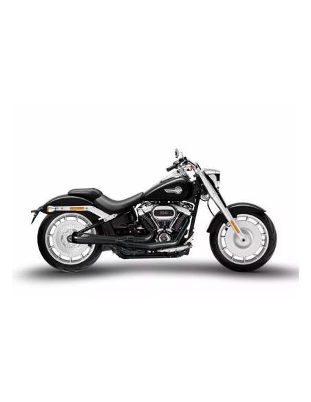 Zard Exhaust 2-1 Short Cone Softail M8 18–20 Euro 4 (black)