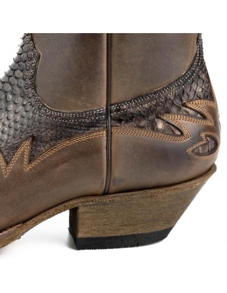 ANKLE BOOT DENIM MAYURA 012 CRAZY OLD SADALE / PITON TESTA MATE