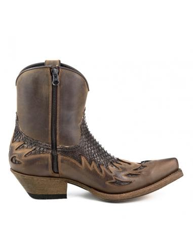 ANKLE BOOT DENIM MAYURA 012 CRAZY OLD SADALE / PITON TESTA TESTA MATE