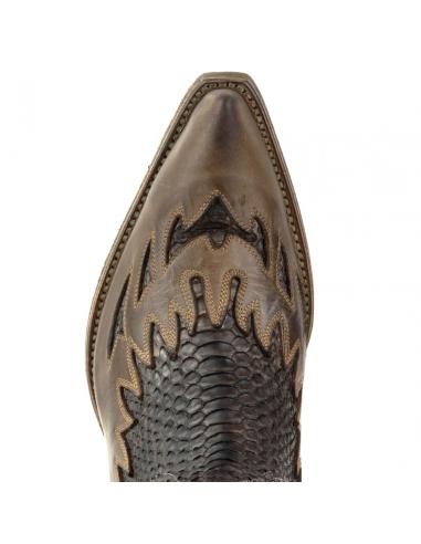 ANKLE BOOT DENIM MAYURA 012 CRAZY OLD SADALE / PITON TESTA TESTA MATE