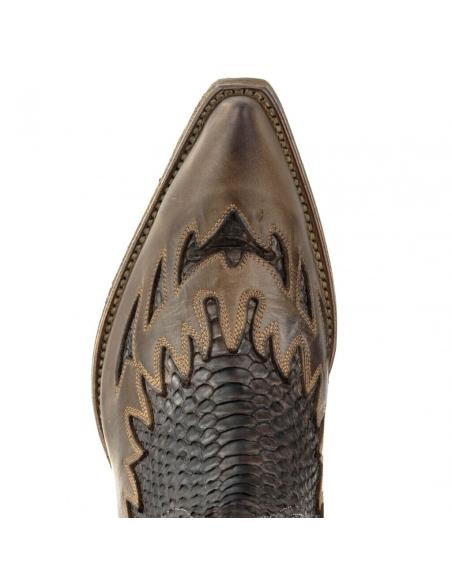 ANKLE BOOT DENIM MAYURA 012 CRAZY OLD SADALE / PITON TESTA MATE