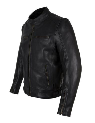 Acheter Veste Moto Hollister Wind AAA | Cuir 1.3mm avec Protections CE à prix réduit