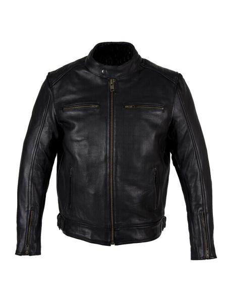 Comprar Chaqueta Moto Hollister Wind AAA | Piel 1.3mm con Protecciones CE a precio de oferta