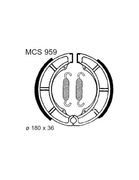 MÂCHOIRE DE FREIN ARRIÈRE À TAMBOUR MCS959