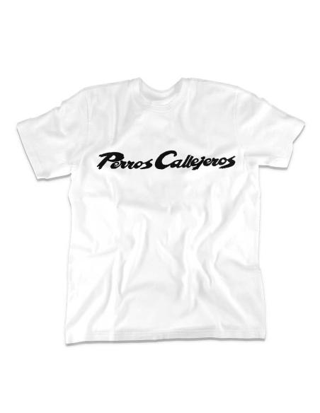 CAMISETA PERROS CALLEJEROS BRANCA VENENO a preço promocional