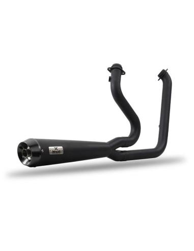 Échappement Malparidos 2-1 Noir Dyna 06-16 Euro 3 | Iguana Custom