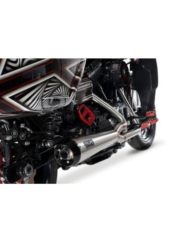 Malparidos 2-1 Exhaust Dyna 06-16 Polished Euro 3 | Iguana Custom
