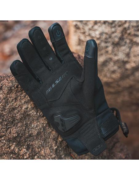 Luvas Jet II Man Pretas | Impermeáveis, Protegidas e Táteis