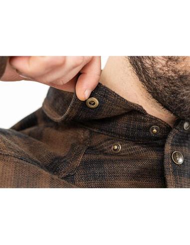 Chemise John Doe Motoshirt XTM Woody | Protection AAA et Style Urbain