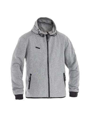John Doe XTM Hoodie Grey | Sudadera Técnica AAA con Protecciones