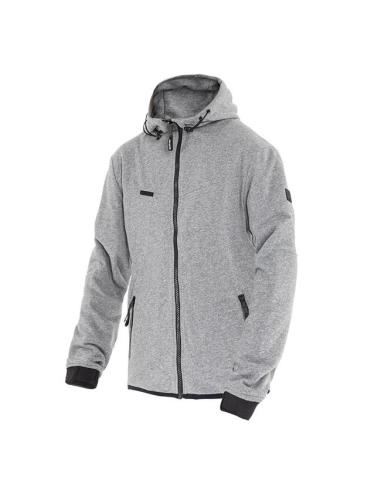 John Doe XTM Hoodie Grey | Sudadera Técnica AAA con Protecciones