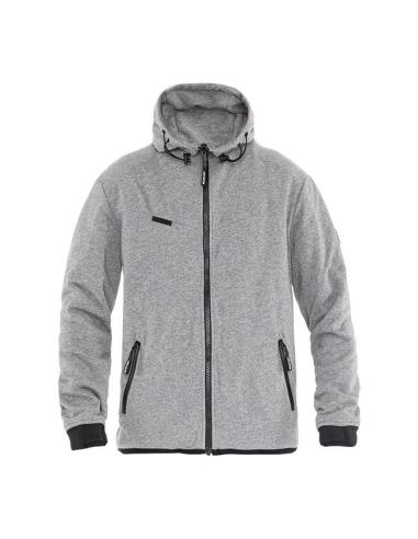 John Doe XTM Hoodie Grey | Sudadera Técnica AAA con Protecciones