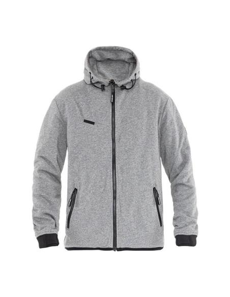 John Doe XTM Hoodie Grey | Sweatshirt Técnica AAA com Proteções