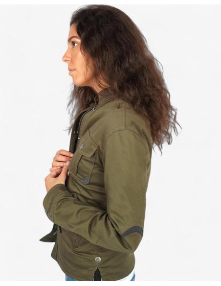 SUV II Lady Overshirt Green | CE Protection for Women | By City