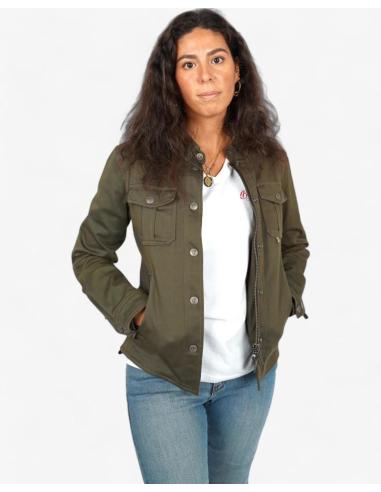 Sobrecamisa SUV II Lady Verde | Protección CE Mujer | By City