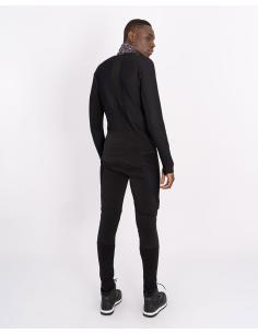 MAGLIETTA TERMICA INTERNA BY CITY MAN NERA TRASPIRANTE E... 2