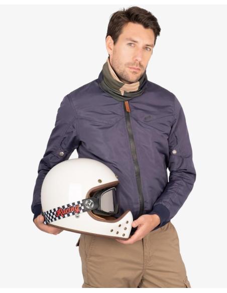 Jaqueta Moto By City Bomber Azul | Impermeável e Certificada