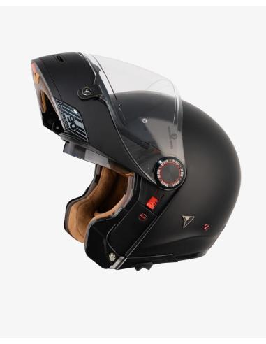 Casco Modulare By City 90 Degrees nero opaco | Stile Retrò e Omologazione R22.06