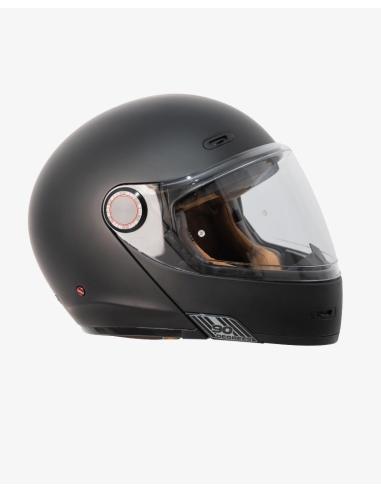 Casco Modulare By City 90 Degrees nero opaco | Stile Retrò e Omologazione R22.06