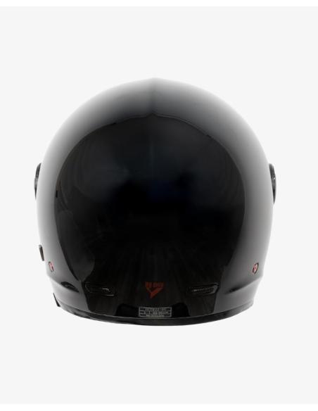 Casco Modular By City 90 Degrees negro brillo | Estilo Retro y Homologación R22.06