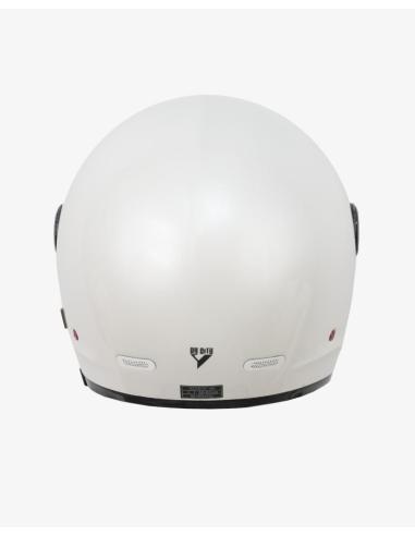 Capacete Modular By City 90 Degrees branco brilhante | Estilo Retro e Homologação R22.06