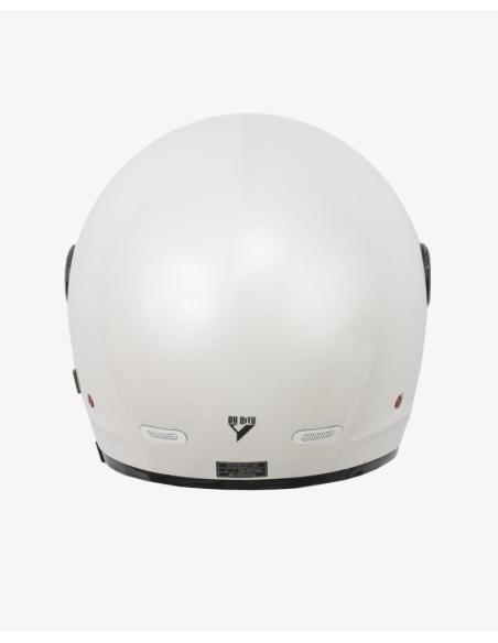 Capacete Modular By City 90 Degrees branco brilhante | Estilo Retro e Homologação R22.06