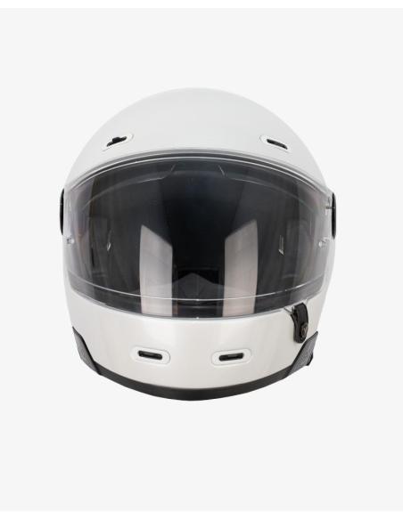 Casco Modular By City 90 Degrees blanco brillo | Estilo Retro y Homologación R22.06