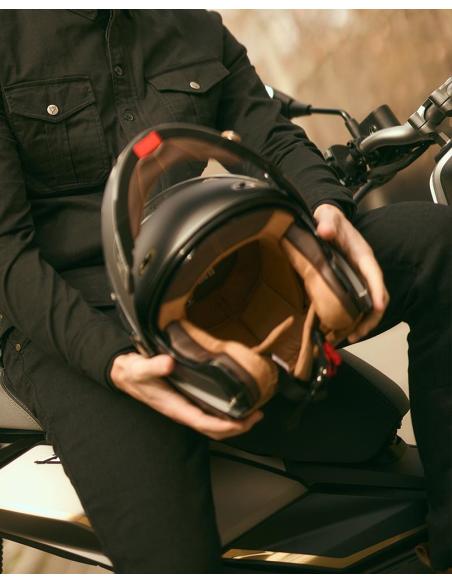 Casco Modulare By City 90 Degrees grigio antracite opaco | Stile Retrò e Omologazione R22.06