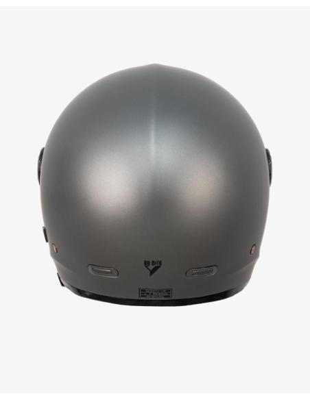 Capacete Modular By City 90 Degrees cinzento antracite mate | Estilo Retro e Homologação R22.06
