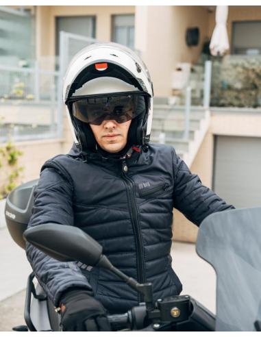 Casco Modular By City 90 Degrees maniac blanco brillo | Estilo Retro y Homologación R22.06