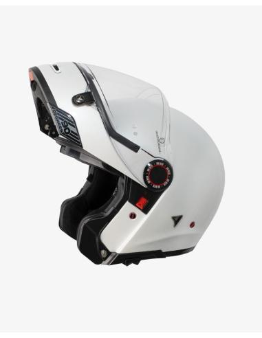 Casco Modulabile By City 90 Degrees maniac bianco lucido | Stile Retrò e Omologazione R22.06