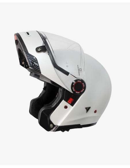 Casque Modulable By City 90 Degrees maniac blanc brillant | Style Rétro et Homologation R22.06