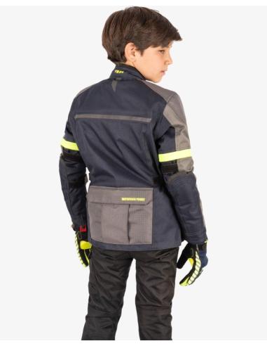 Giacca Moto Bambino By City Africa Junior | Cordura, Protezioni CE e Impermeabile