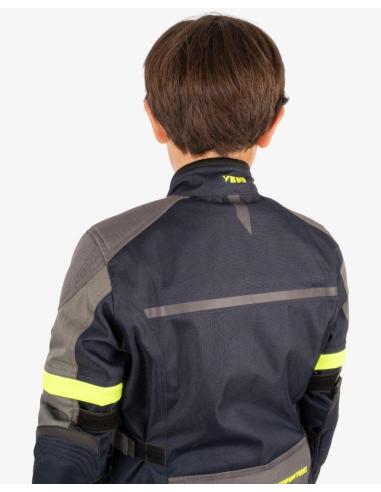 Giacca Moto Bambino By City Africa Junior | Cordura, Protezioni CE e Impermeabile