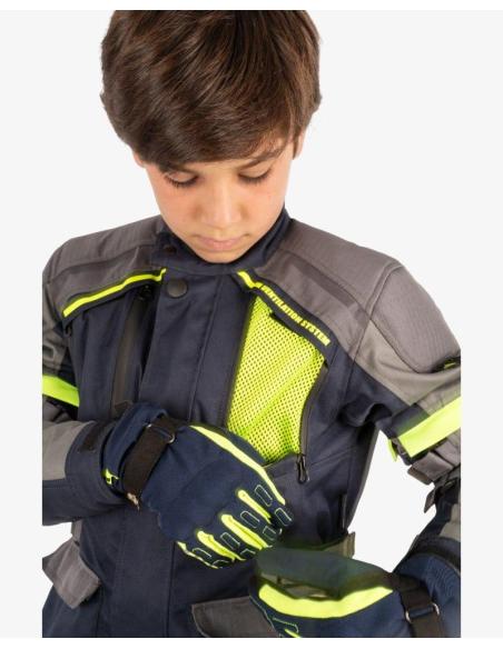 Giacca Moto Bambino By City Africa Junior | Cordura, Protezioni CE e Impermeabile
