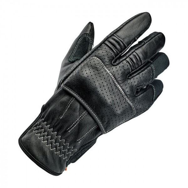 BILTWELL GLOVE BLACK LAMBSWOOL AND CEMENT - APPROVED