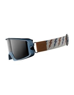 Gafas JD/ONE John Doe midnight blue para casco  | Visión panorámica y correas intercambiables 2