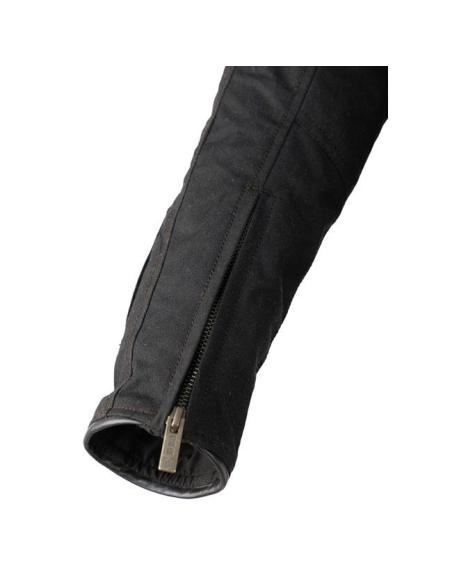 Giacca Moto By City Belfast III Nera | Cotone Cerato e Impermeabile