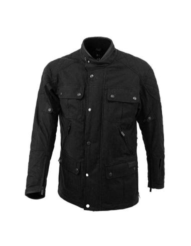 copy of JAQUETA MOTOCICLISTA LONDON III MASCULINA: ESTILO E SEGURANÇA EM ALGODÃO ENCERADO