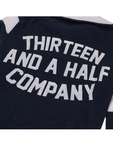 Sweat-shirt 13 1/2 Outlaw Navy | Style biker 100% coton