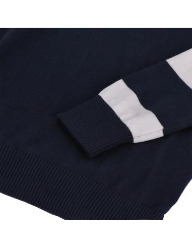 Sweater 13 1/2 Outlaw Navy | Estilo biker 100% algodón