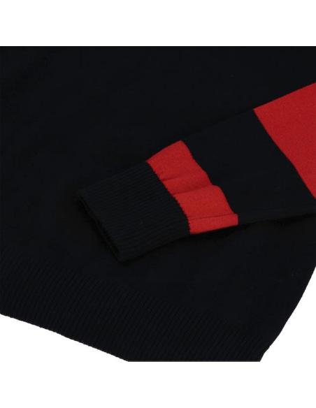 Sweater 13 1/2 Outlaw Noir/Rouge | Style biker authentique