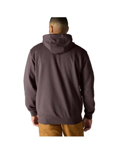 Carhartt Hoodie Logo Dark Sepia | Comodidad resistente