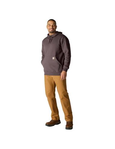 Carhartt Hoodie Logo Dark Sepia | Comodidad resistente