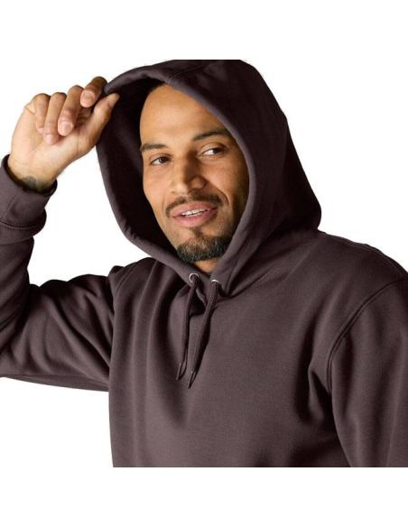 Carhartt Hoodie Logo Dark Sepia | Comodidad resistente