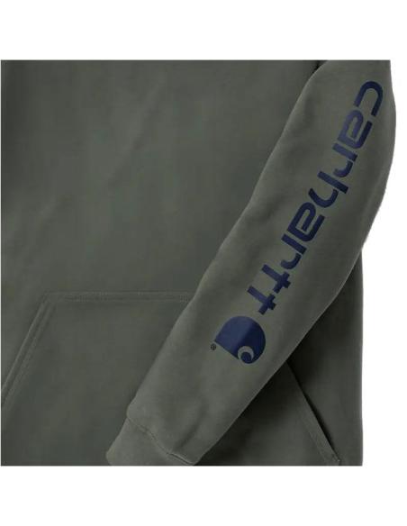 Carhartt Hoodie Dusty Olive | Sudadera resistente y cómoda